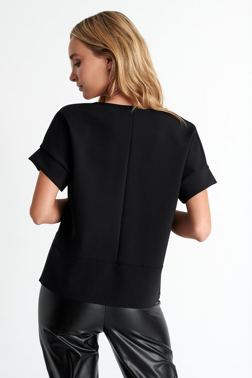 Shan Sofia Jersey 3D short sleeve top